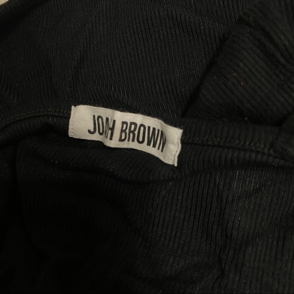 Joah Brown Black CROPPED CAMI - Picture 6 of 6